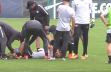 RB Leipzig midfielder escapes serious injury after training ground bust-up with Liverpool target Keita