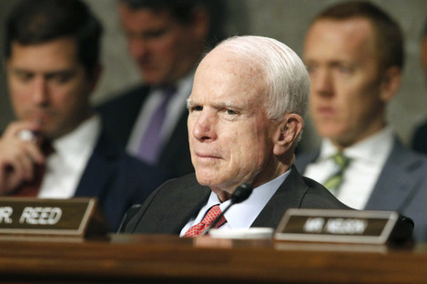McCain said he would likely vote yes so lawmakers can debate the legislation.