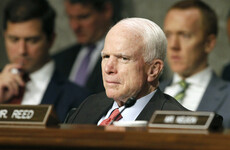 John McCain returns to Washington after blood clot surgery to vote on Obamacare