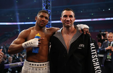 Joshua and Klitschko's rematch 'pencilled in' for November