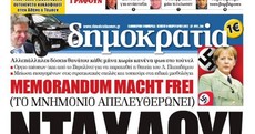 'Memorandum macht frei': how one Greek paper views the second bailout