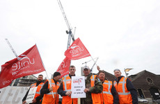 Ireland's crane drivers to carry out second day of strike action tomorrow