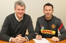 Ain't no stopping him: Ryan Giggs signs one-year extension