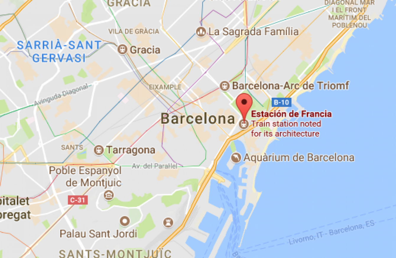 At least 48 injured after train slams into platform at station in Barcelona