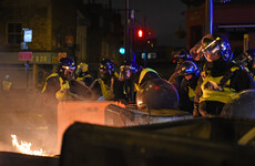 Pictures: Violent protests in east London after 20-year-old dies after being chased by police