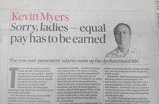 Sunday Times confirms Kevin Myers won't write for them again after offensive equal pay column