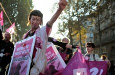 Protests over retirement age hit France