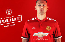 Manchester United confirm Nemanja Matic signing