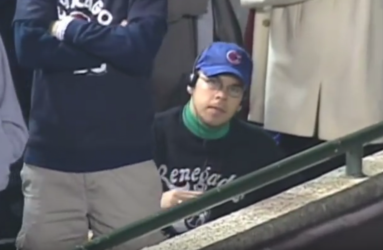 Once loathed by Chicago, infamous fan Bartman has been given a World