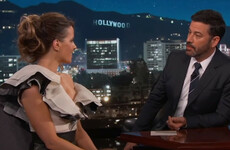 Kate Beckinsale told Jimmy Kimmel that her daughter fancied him while she was in the audience... it's the Dredge