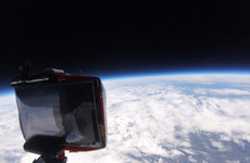 This Irish space balloon mission captured stunning photos of the earth this week