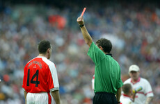 ''I was walking off thinking 'Holy God, I’m the first Armagh player to get sent off in an All-Ireland final''