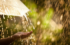 There's a lot of patchy rain expected for the long weekend...