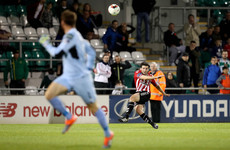 Barry McNamee's long-distance lob ensures smash and grab Derry win in Tallaght