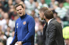 Hearts boss Daly labels Rodgers 'an absolute disgrace'