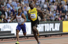 Usain Bolt pipped in photo finish, but is safely through to tonight's 100m final