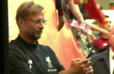 'I heard Dublin is quite an LFC city. Now I know' - Klopp and the Liverpool players stay behind to meet Irish fans