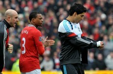 United accept Suarez apology for Evra non-handshake