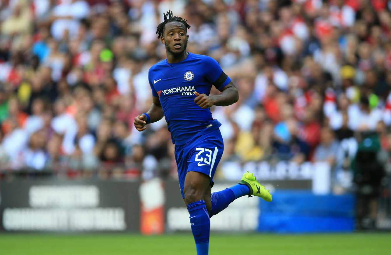 Chelsea's Batshuayi denies laughing at team-mate's penalty ...