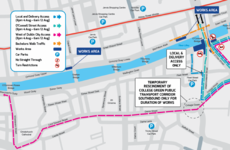 Dublin's south quays reopen to traffic ahead of schedule