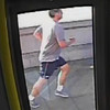 London police release footage of jogger pushing woman into path of bus