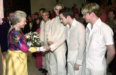 Brian McFadden shared an old photo of Westlife meeting the Queen with the most cutting caption