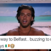 Kem from Love Island was absolutely blasted for announcing a Belfast club night with an Irish flag