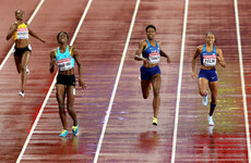Harrowing end to the women's 400m final as Shaunae Miller-Uibo dramatically pulls up