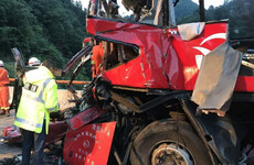 At least 36 people killed in bus crash in China