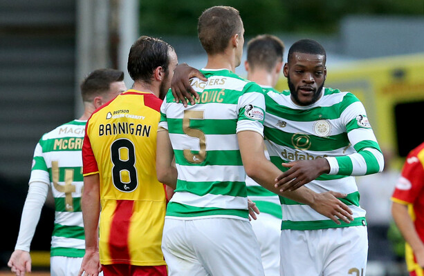 Ex-Man City youngster off the mark as Celtic down Partick