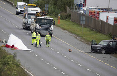Man killed after 4x4 hits barrier on Naas Road