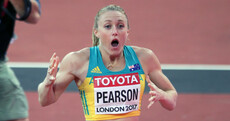 Sally Pearson's face after winning the 100m hurdles gold says it all