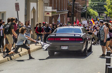 Trump condemns hate on 'many sides' after woman killed by car at anti-Nazi protest