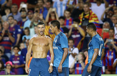 Ronaldo's topless celebration proves pretty costly though Real still beat Barca in El Clasico