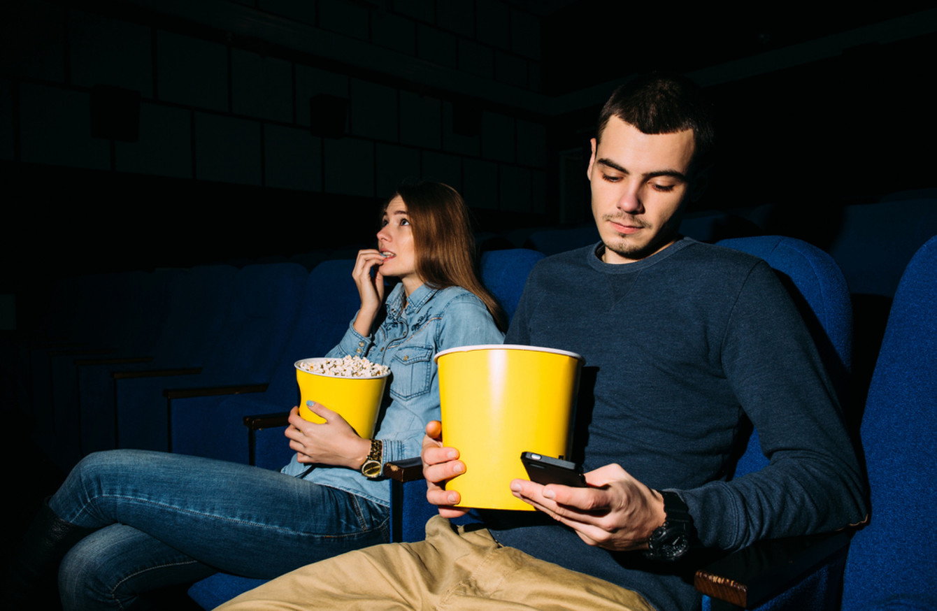 Poll: Is it acceptable to check your phone in the cinema?