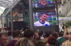 This video of Waterford people singing Don't Stop Believing after the hurling is the definition of scenes