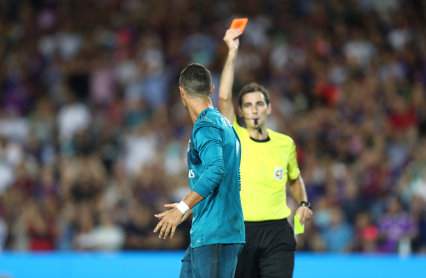 Revisiting Cristiano Ronaldo's 10 career red cards · The 42