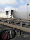 A truck on fire in Dublin's Port Tunnel has been brought under control