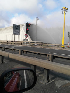 A truck on fire in Dublin's Port Tunnel has been brought under control