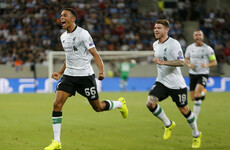 18-year-old starlet's brilliant free kick helps Liverpool earn Champions League win