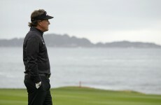 In the swing: Lefty looking right on form again