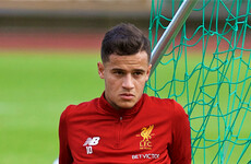 Coutinho to miss Crystal Palace tie with 'back injury', confirms Klopp