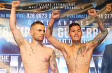 Gutierrez fight cancelled but Cyclone make no reference to reported Frampton split