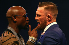 Mayweather says he's going 'straight ahead' at McGregor