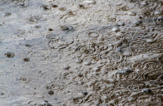 Rainfall warning in place for five counties amid risk of spot flooding