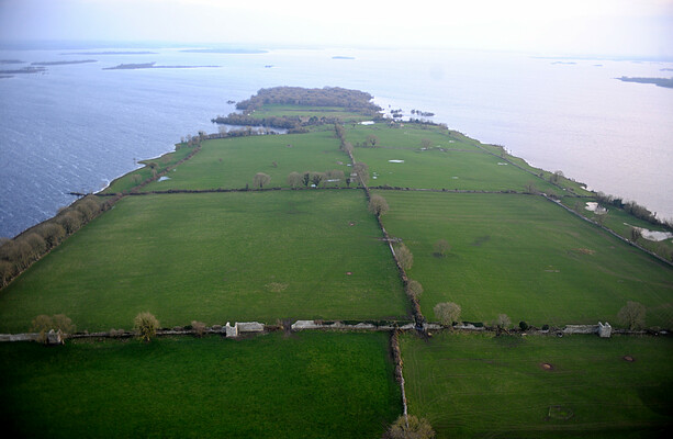 Why was this medieval Roscommon village abandoned centuries ago?