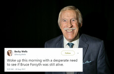 A woman posted a tweet predicting Bruce Forsyth's death, 7 hours before the news was announced