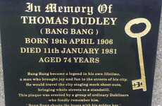 Dublin café Bang Bang are unveiling the memorial they made for the famous Dubliner their café is named after