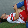 Hamburg's Muller out for 7 months after tearing ACL during goal celebration