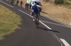 Ireland's Aqua Blue narrowly miss out on stage victory at the Vuelta à Espana